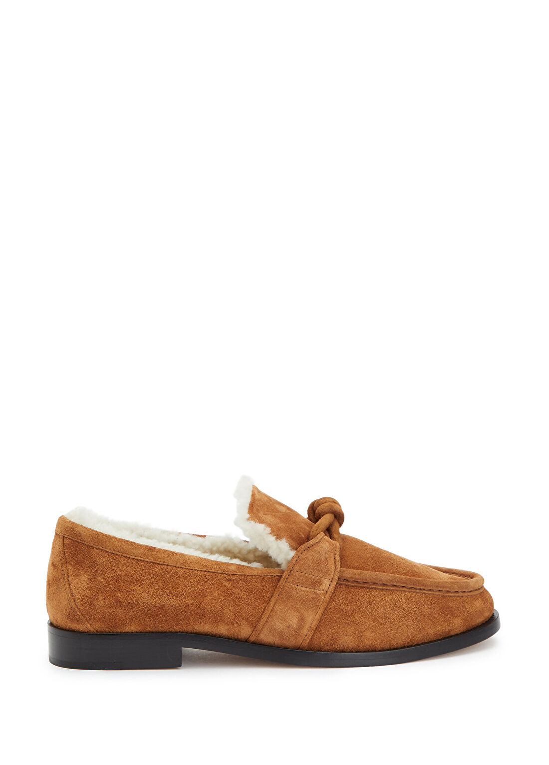 Bottega Veneta Astaire Karamel Kadın Süet Loafer