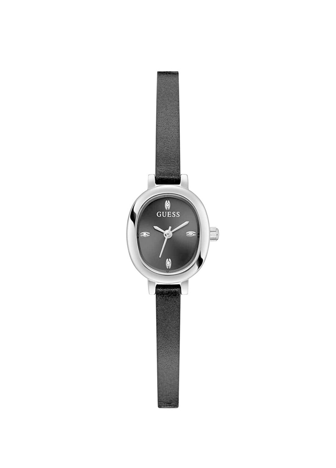 Guess GUGW0925L1 Siyah Deri Kadın Kol Saati