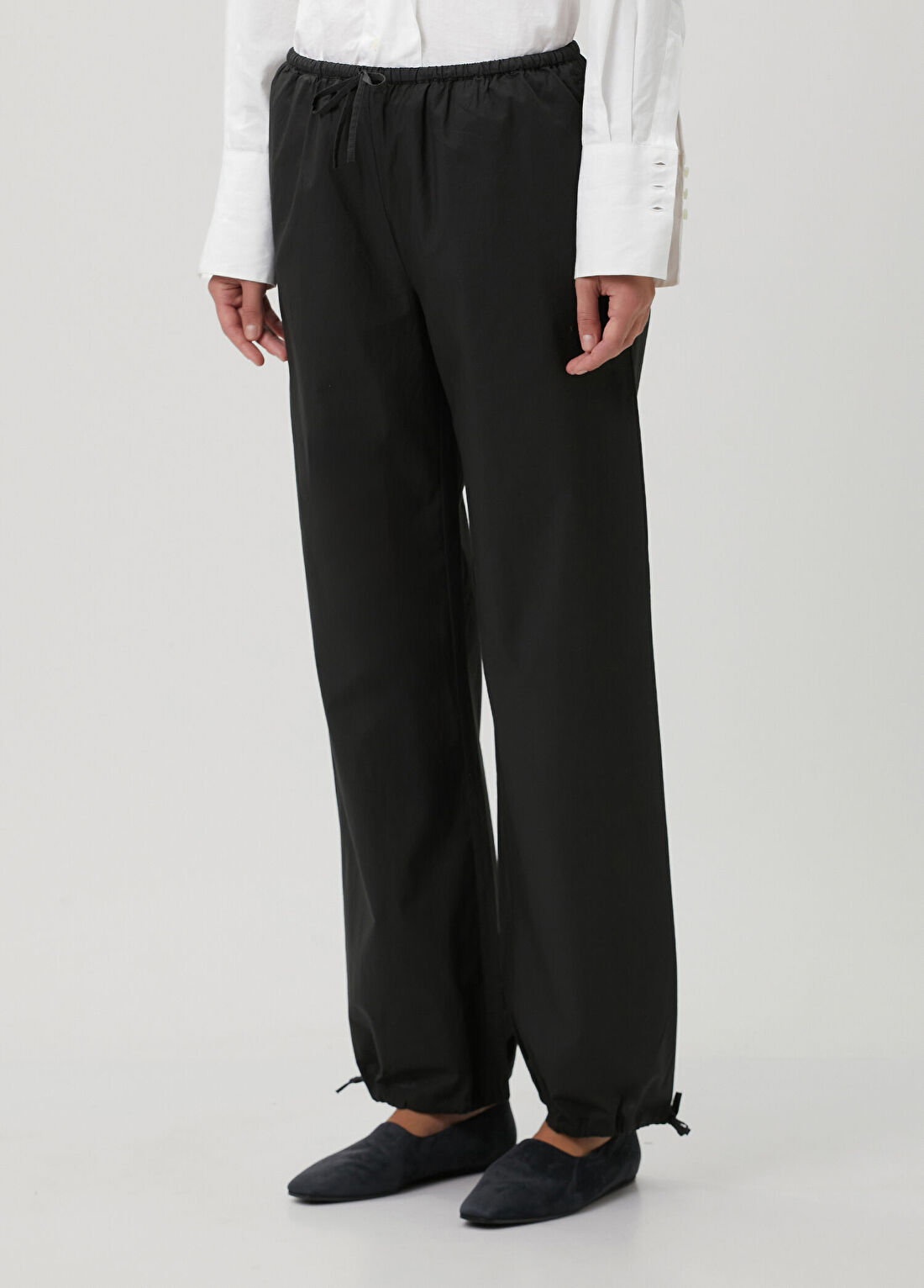 Skall Petri Relaxed Siyah Pantolon görsel 3