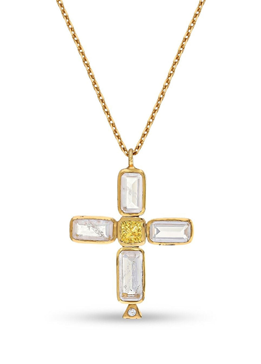 Rafael Indiana The Vatican Cross Kadın Gümüş Kolye