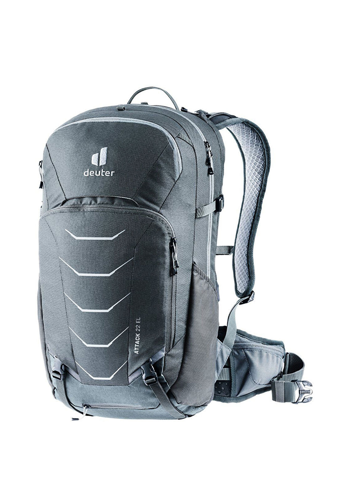 Deuter Attack Graphite Shale Erkek Outdoor Sırt Çantası 22 Lt