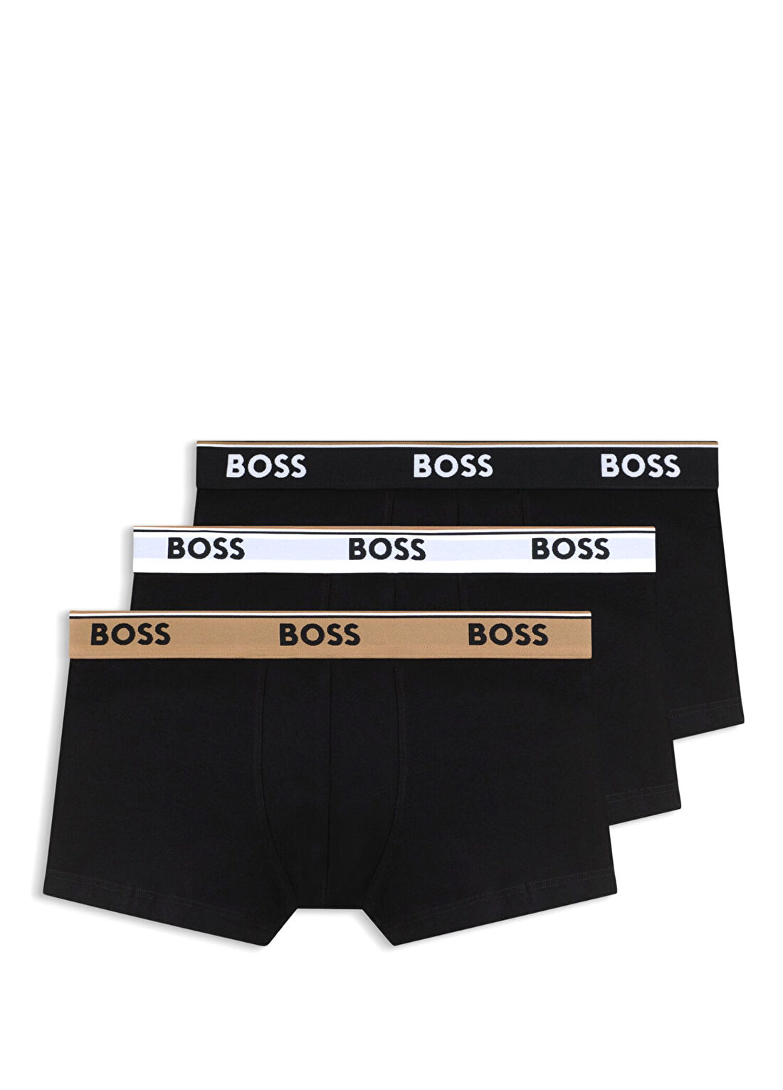 Boss Siyah 3lü Boxer Seti görsel 2