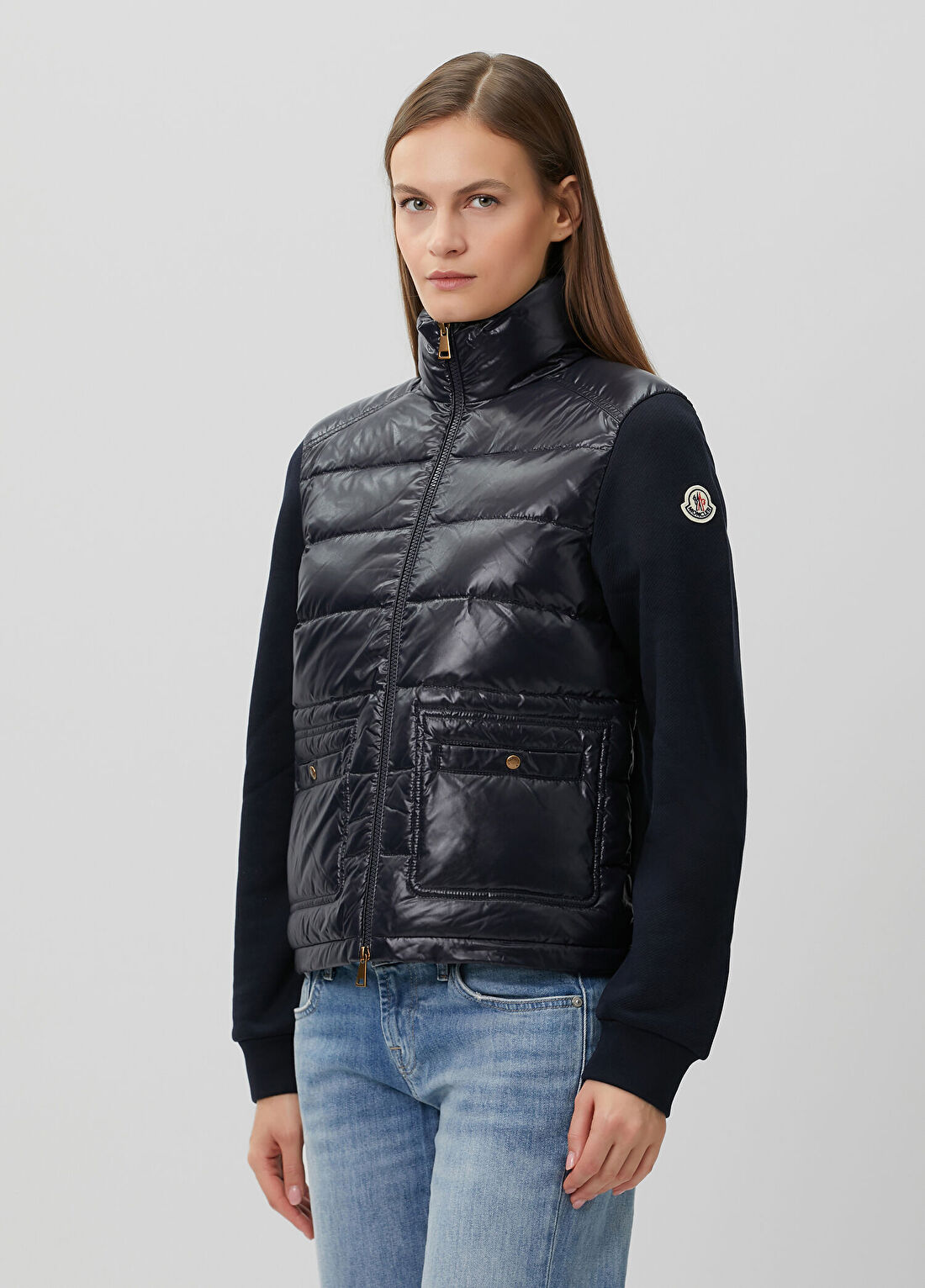 Moncler Lacivert Puffer Ceket görsel 3