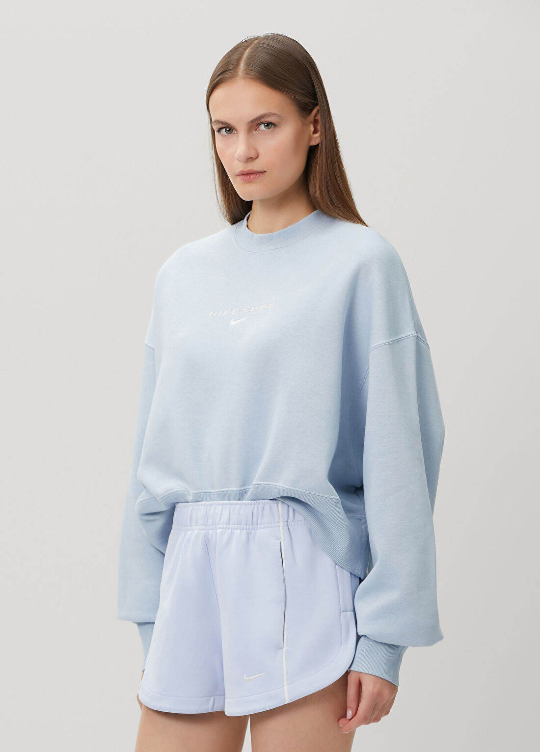 Nike Sportswear Phoenix Fleece Shox Mavi Sweatshirt