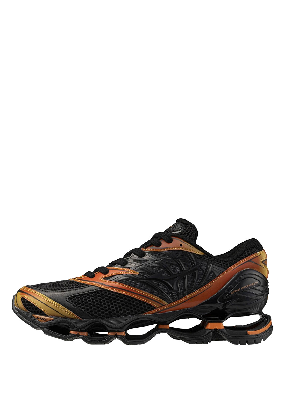 Mizuno Wave Prophecy LS Siyah Turuncu Erkek Sneaker görsel 3