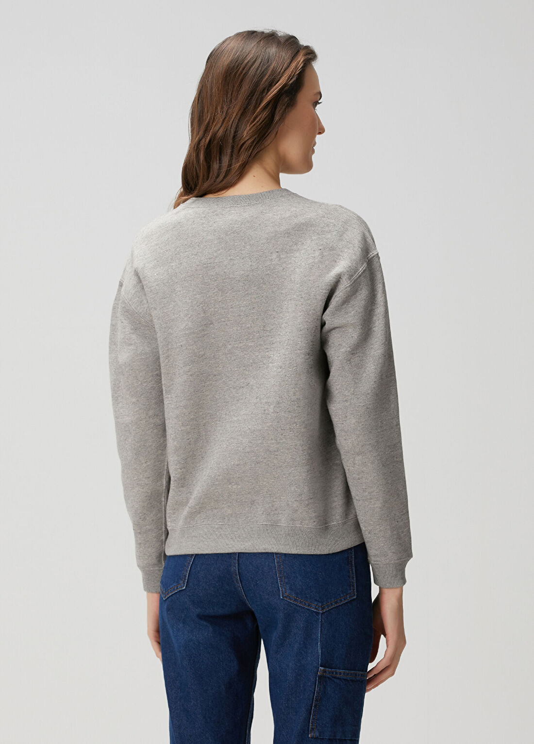 Polo Ralph Lauren Gri Sweatshirt görsel 4