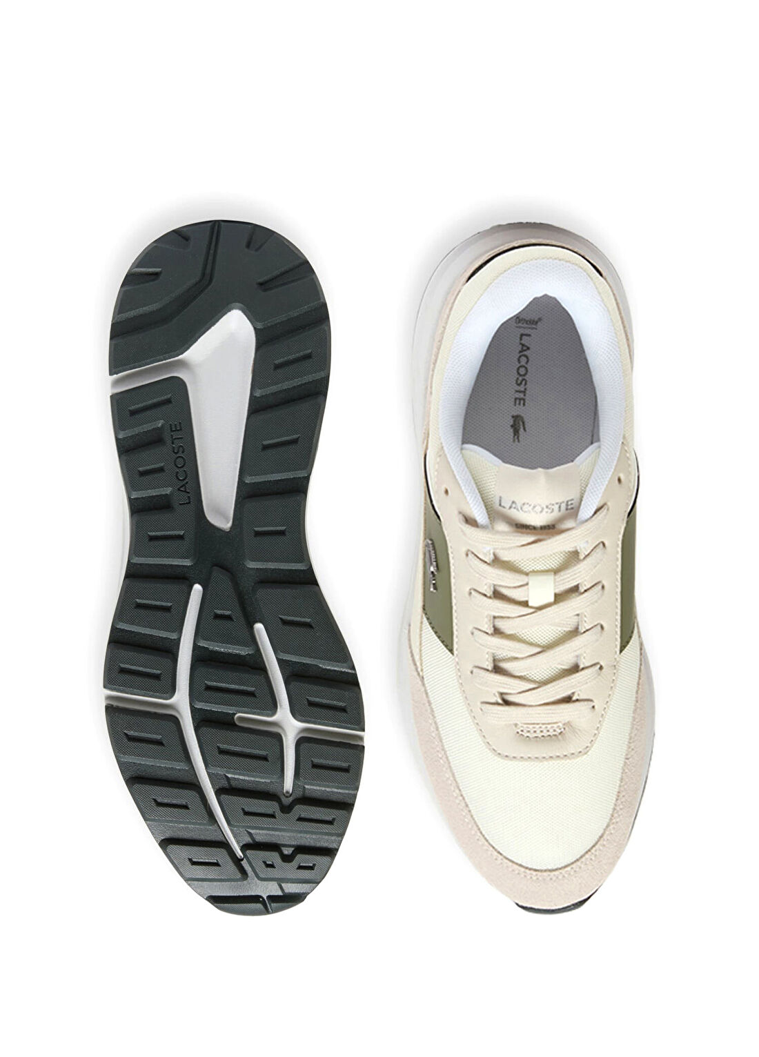 Lacoste Run Set CGR Bar Krem Rengi Erkek Sneaker görsel 4