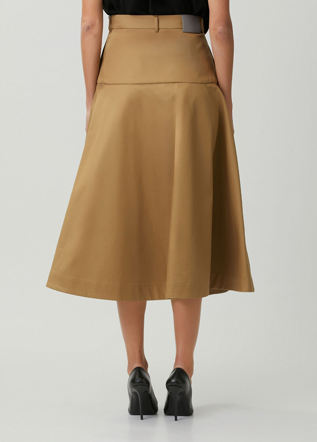 Balenciaga Camel Midi Etek görsel 4