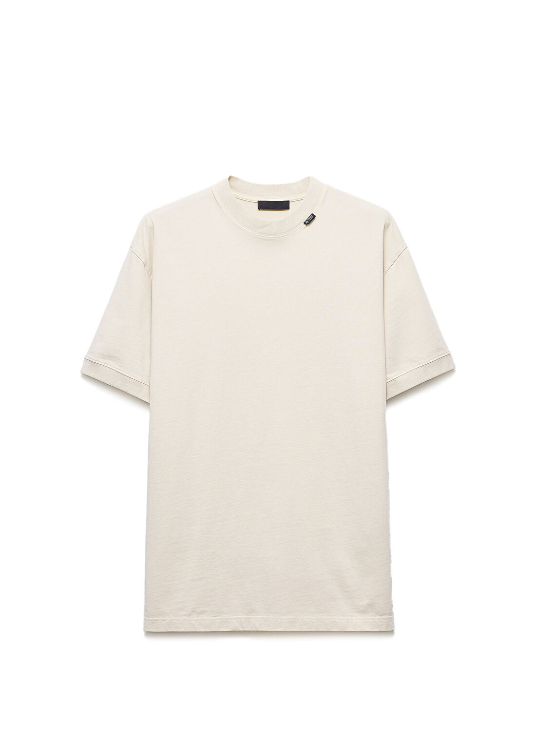 Prada Beyaz Kısa Kollu Erkek T-shirt