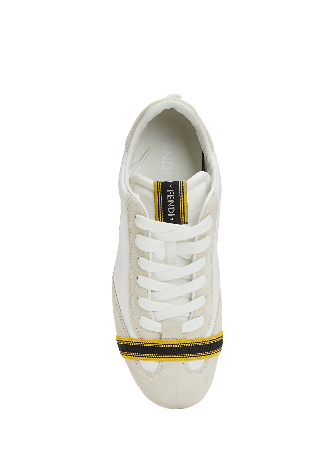 Fendi Wrap Beyaz Erkek Deri Sneaker görsel 4