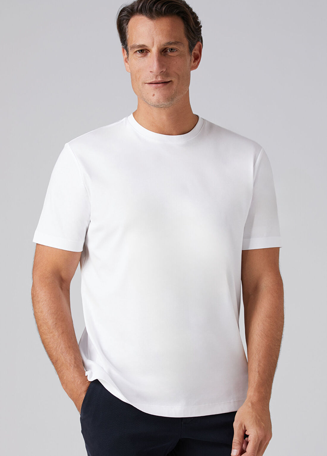 Beymen Collection Beyaz Basic T-shirt