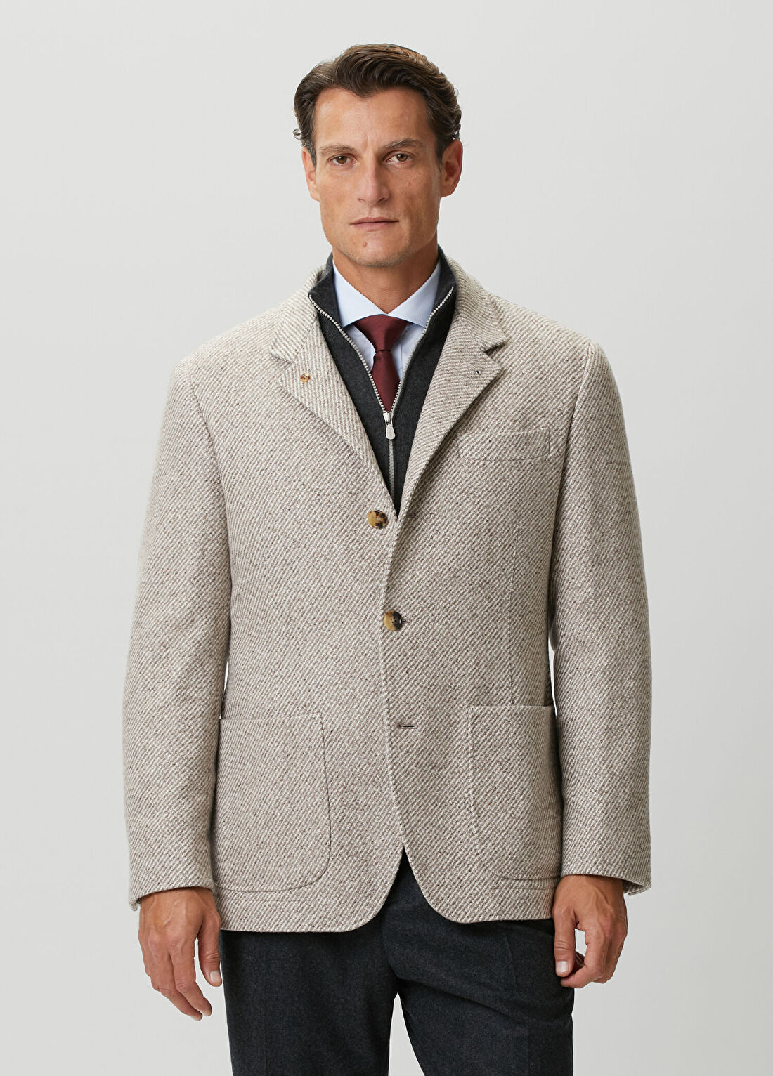 Brunello Cucinelli Bej Kaşmir Ceket