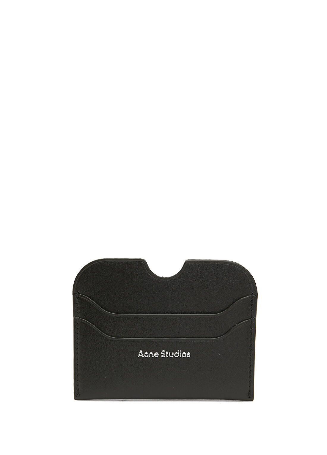 Acne Studios Siyah Erkek Deri Kartlık