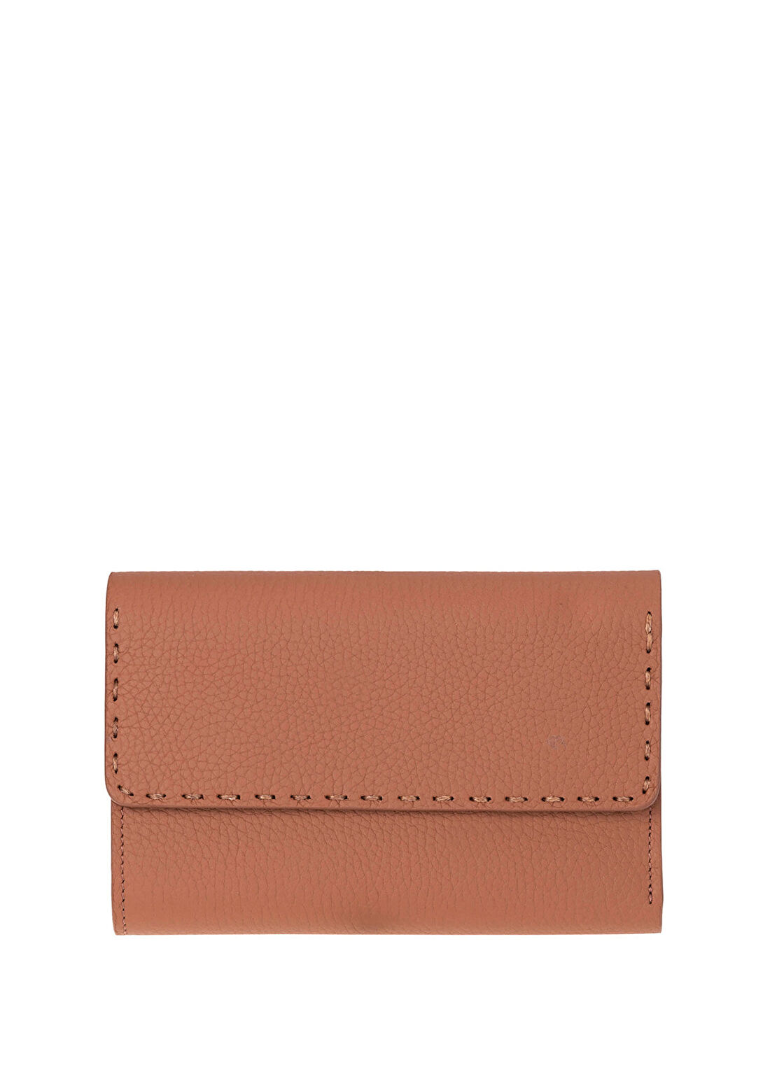 Bloominbag ARC Wallet Heritage Tan Taba Deri Kartlıklı Manyetik Kadın Cüzdan