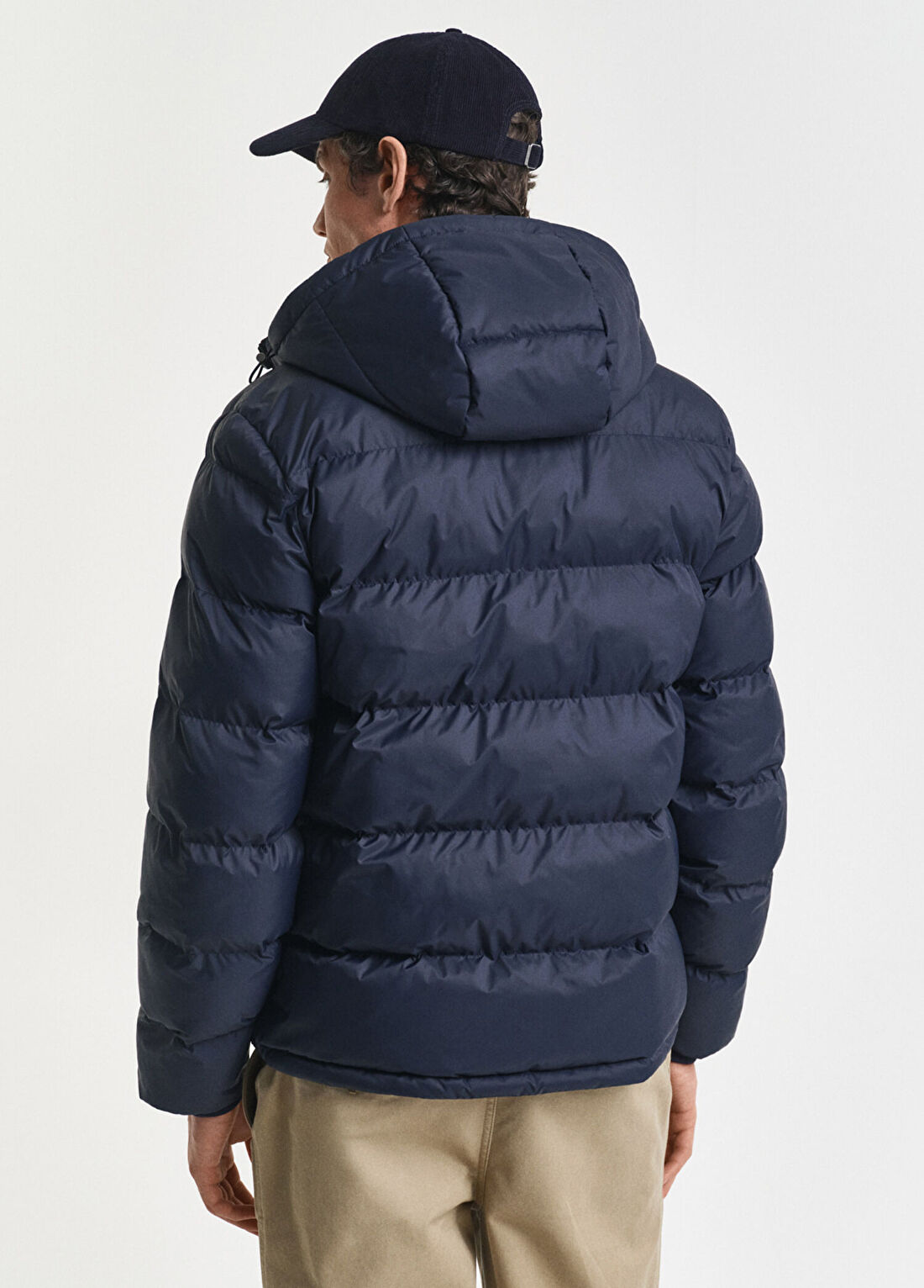 Gant Lacivert Regular Fit Active Cloud Erkek Mont görsel 3