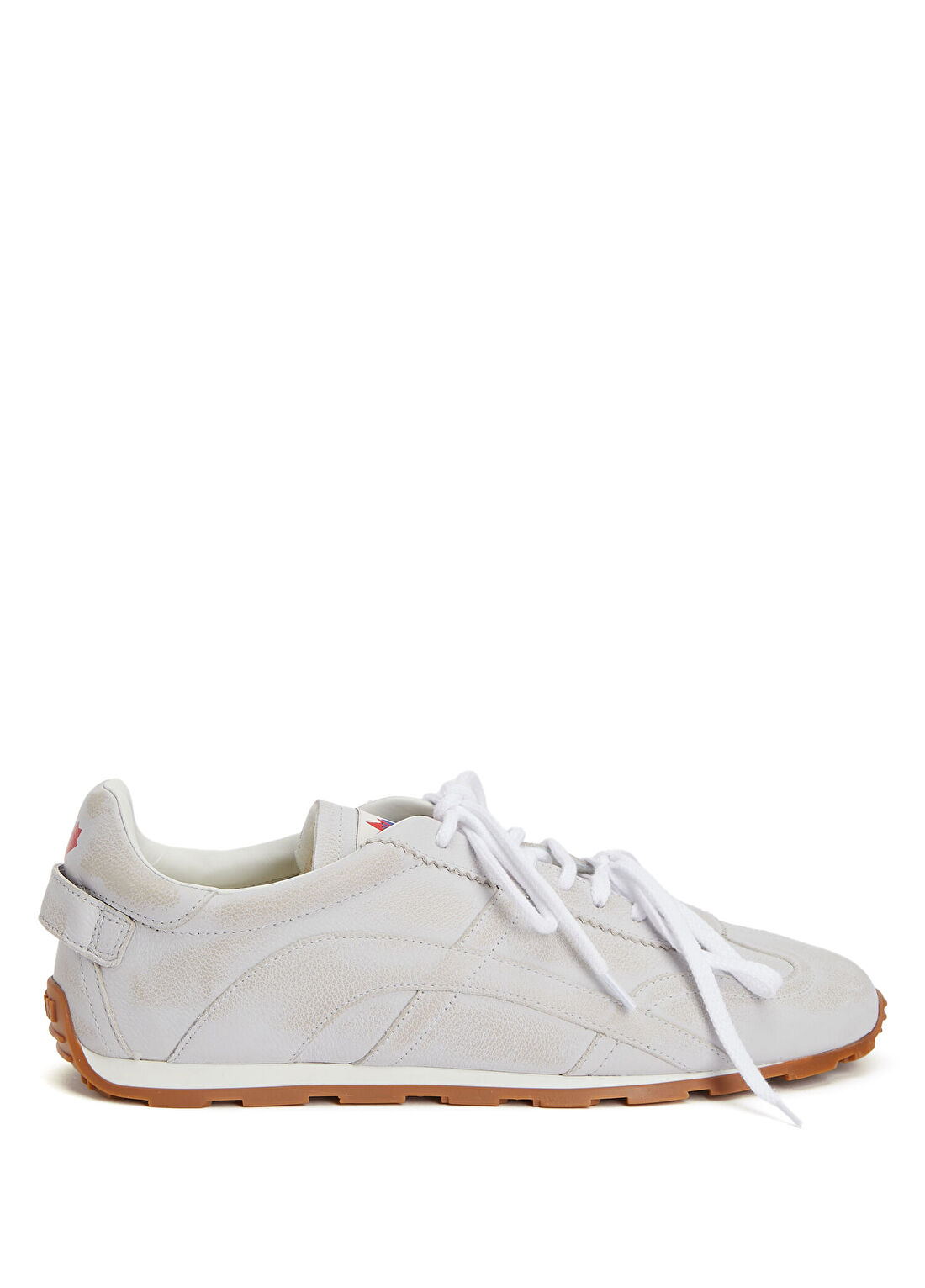Dsquared2 Beyaz Erkek Deri Sneaker