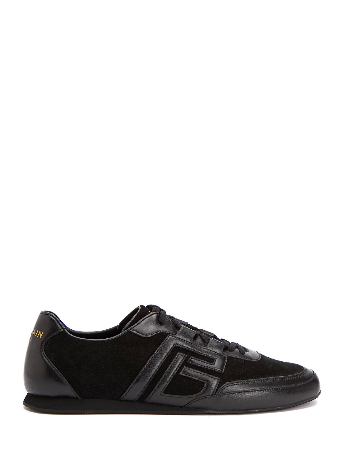 Balmain Racer 45 Siyah Erkek Deri Sneaker