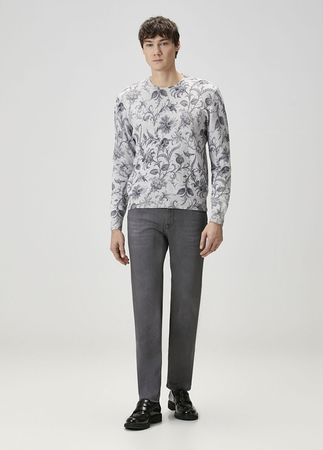 Etro Gri Jean Pantolon