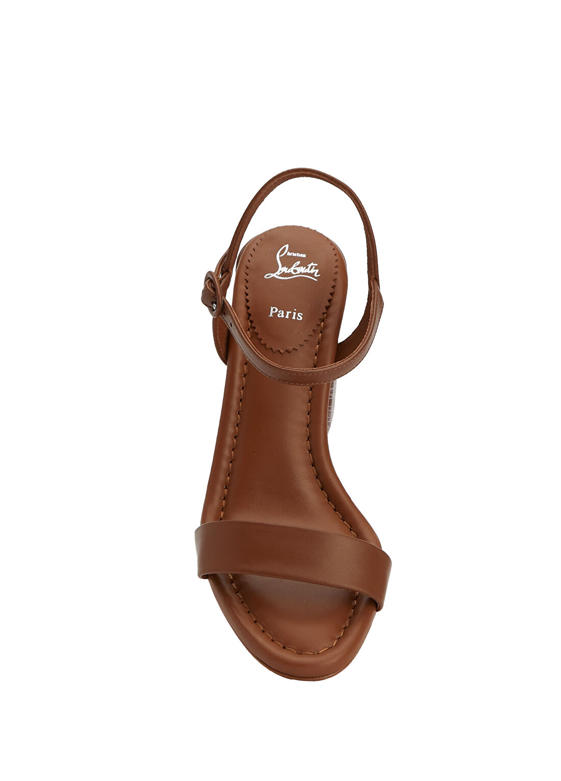 Christian Louboutin Jane Taba Kadın Deri Sandalet görsel 4