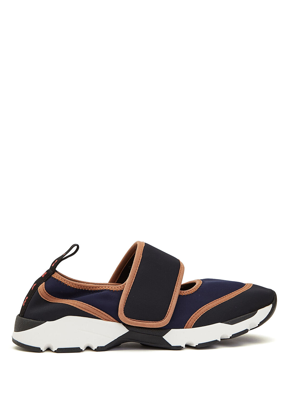 Marni Mary Jane Running Siyah Lacivert Kadın Sneaker