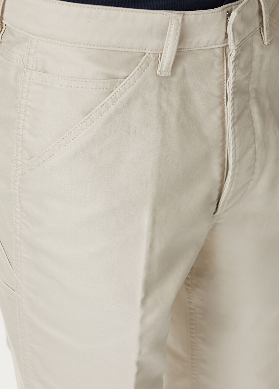 Tom Ford Ekru Carpenter Pantolon görsel 4
