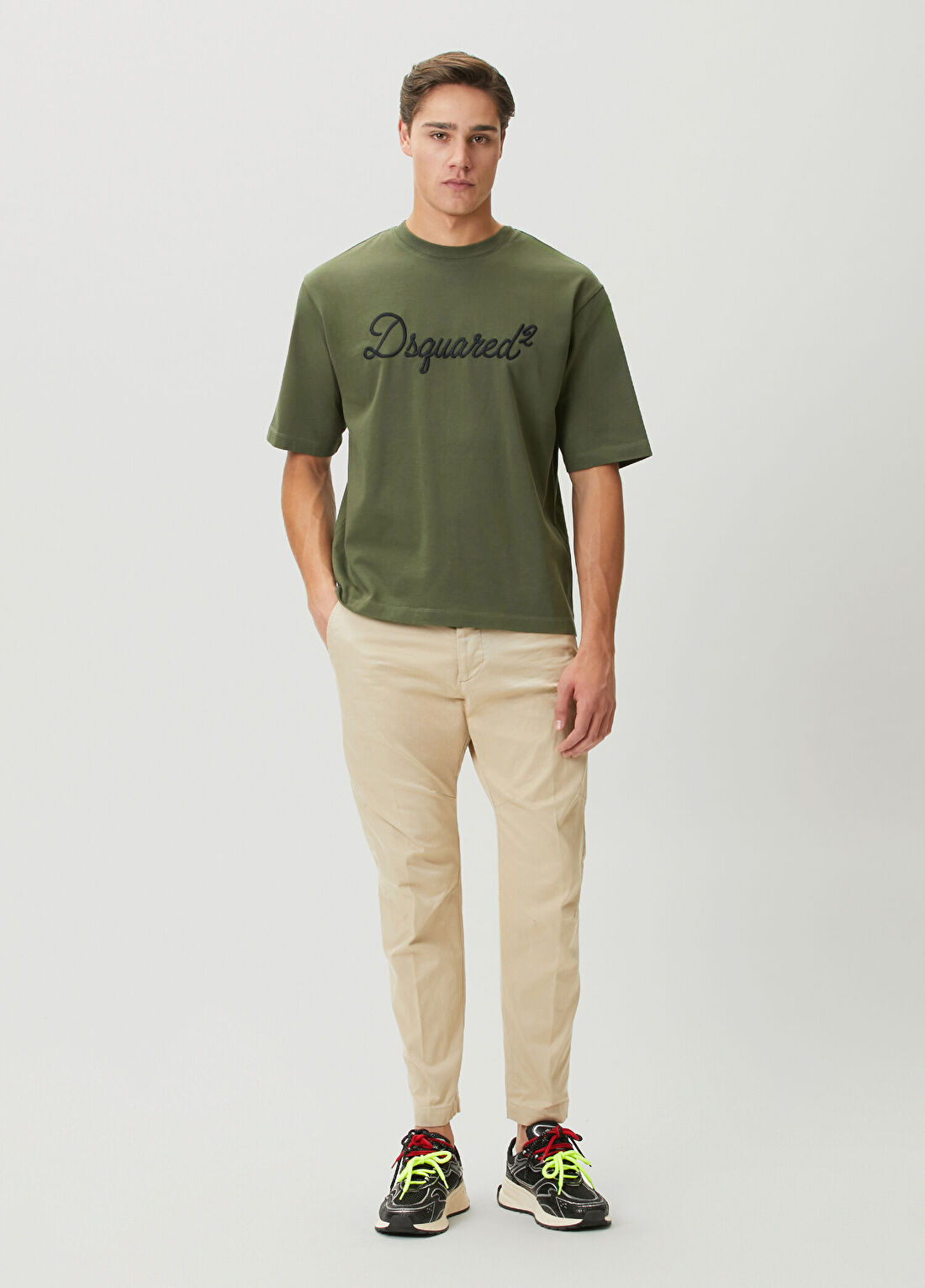 Dsquared2 Sexy Bej Chino Pantolon