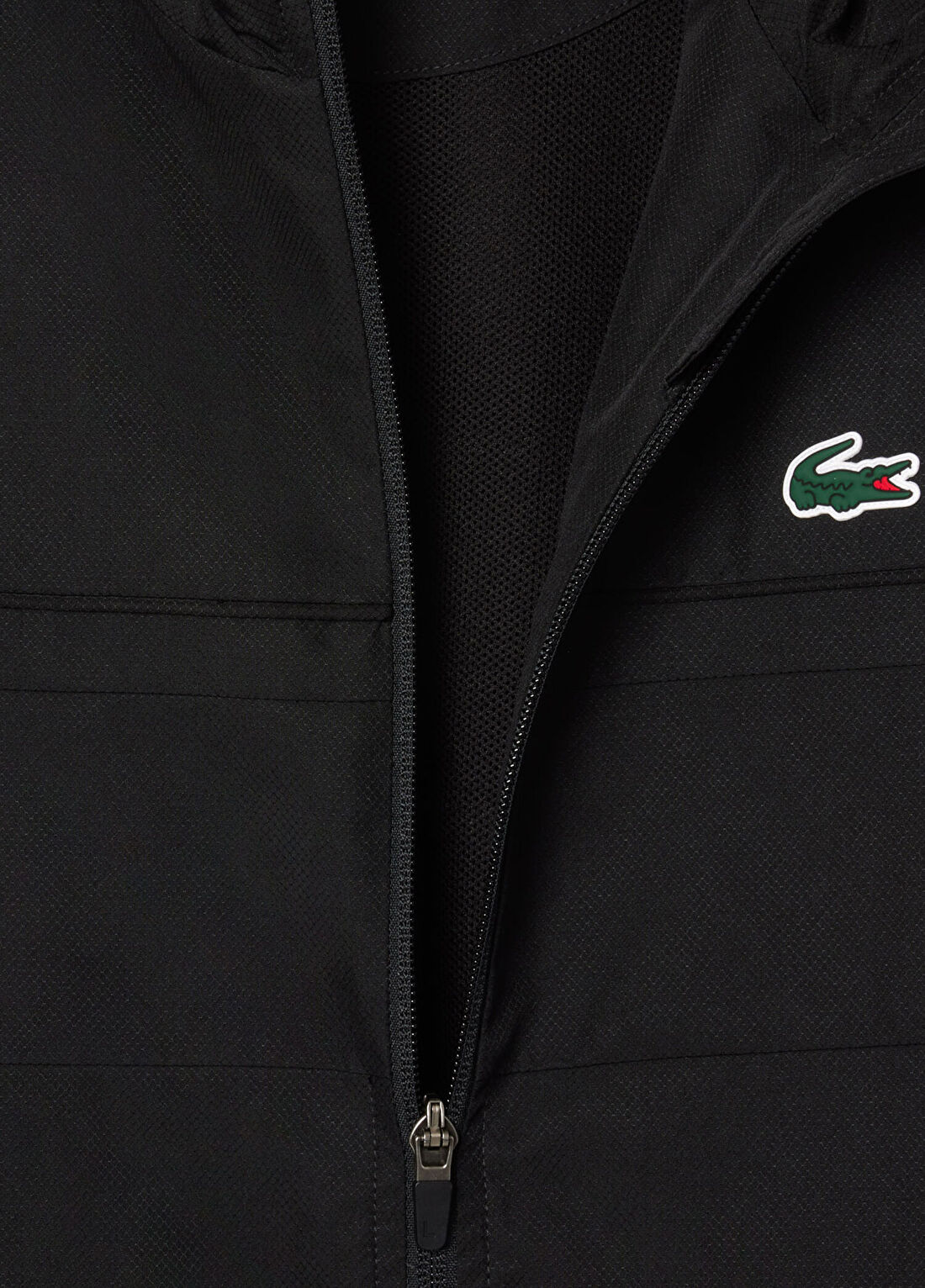 Lacoste Siyah Kapüşonlu Regular Fit Erkek Eşofman Takımı görsel 3