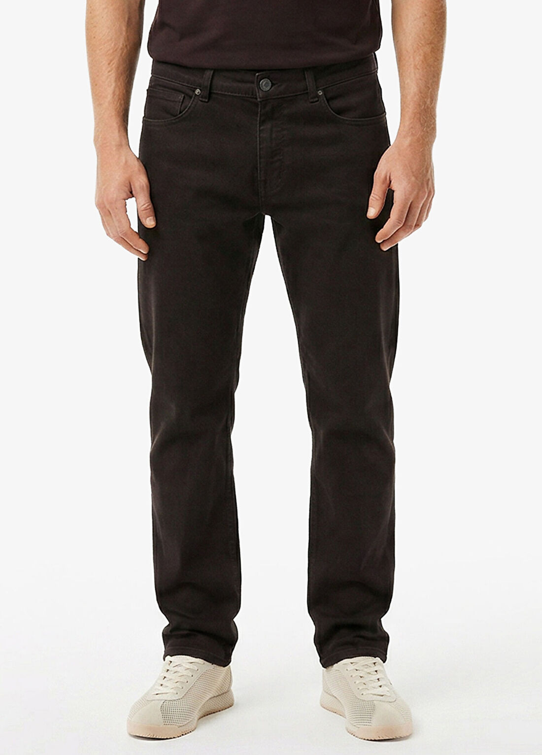 Lacoste Kahverengi Slim Fit Erkek Pantolon görsel 2