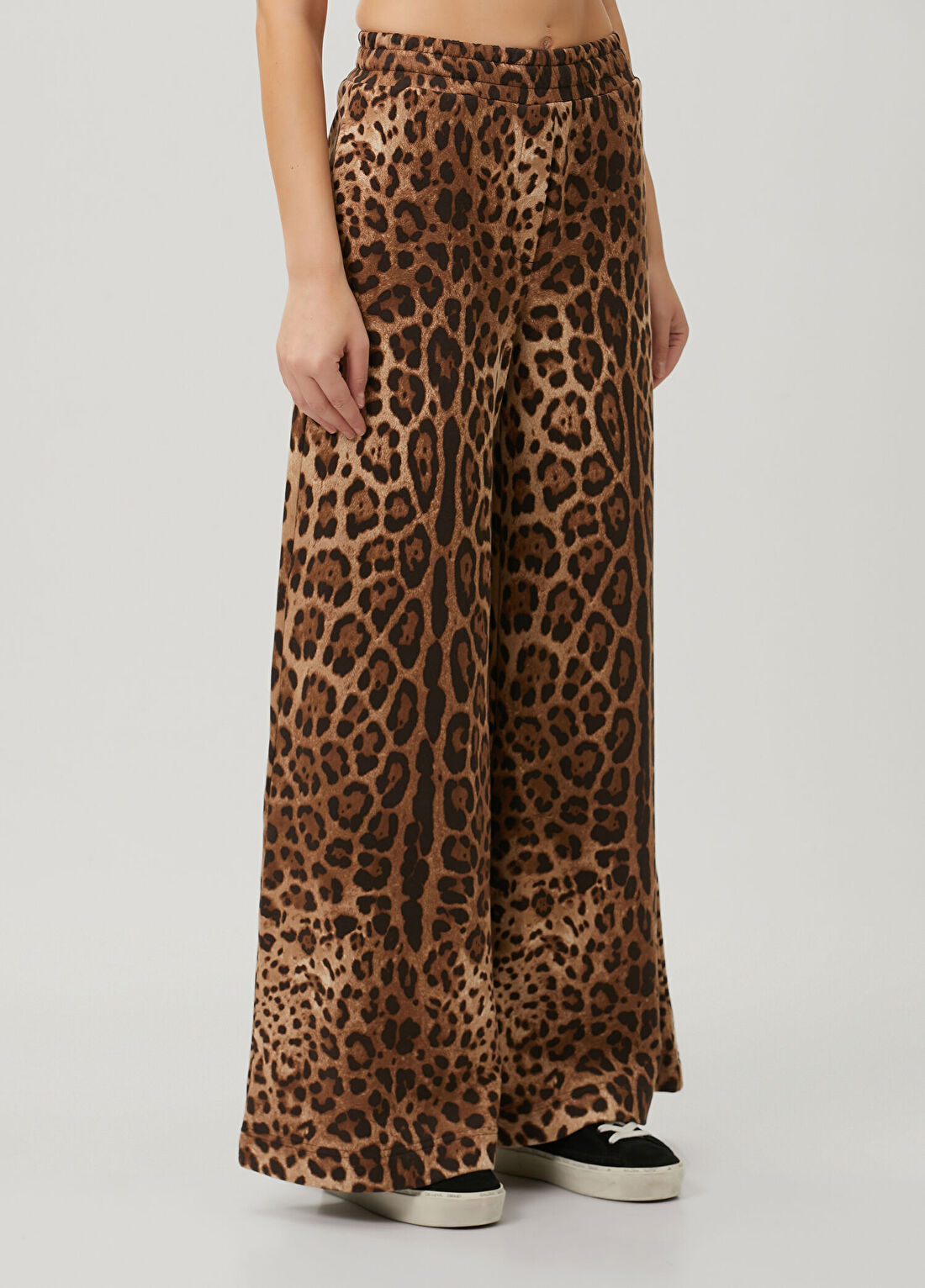 Dolce&Gabbana Leopar Desenli Pantolon görsel 3