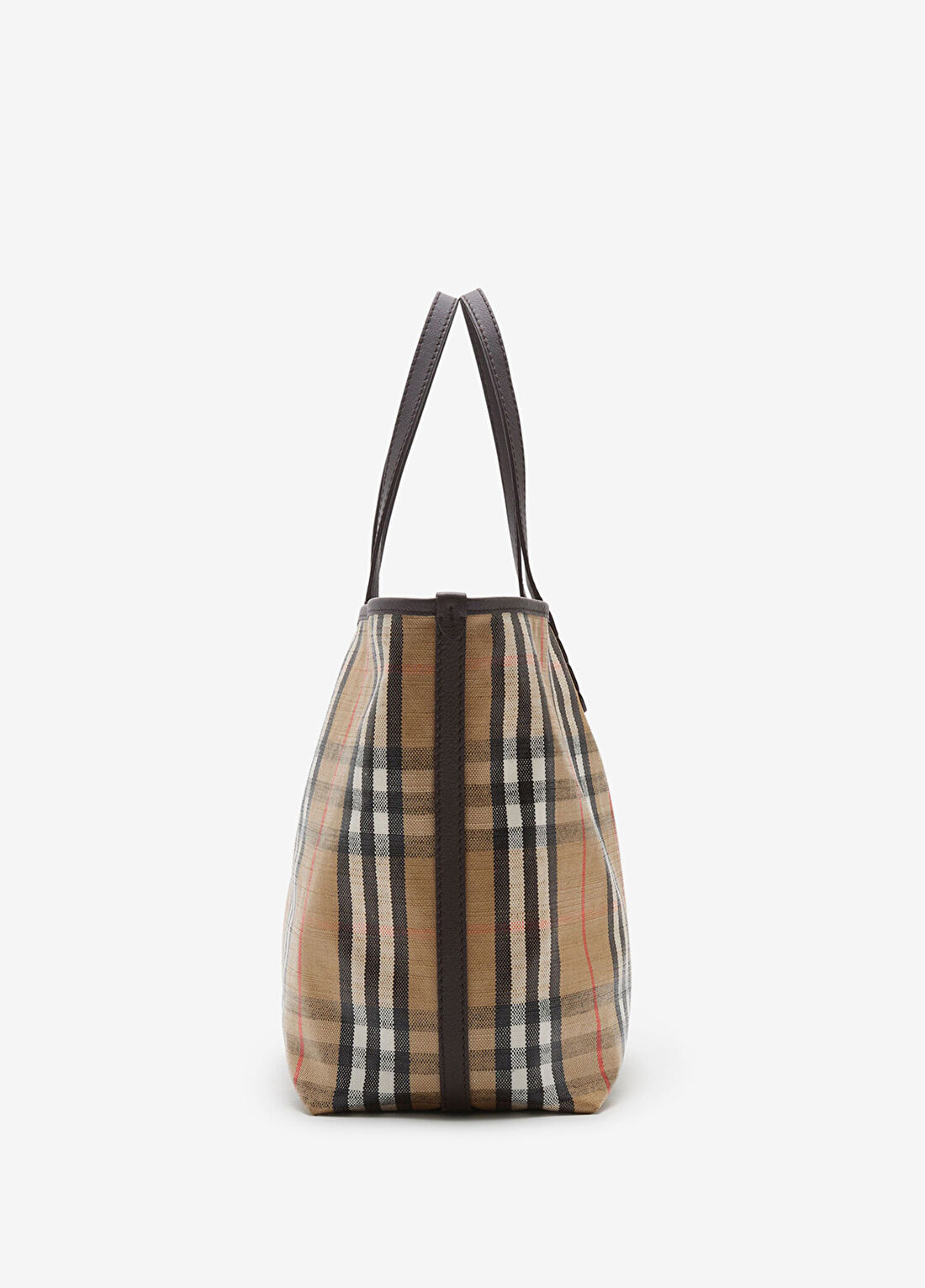 Burberry Highlands Bej Orta Boy Kadın Tote Çanta görsel 2