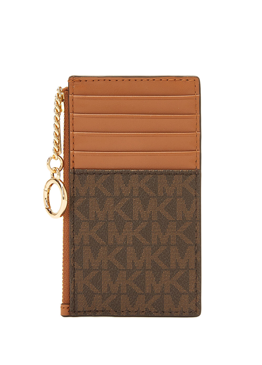 Michael Michael Kors Jet Set Kahverengi Taba Kadın Kartlık görsel 2