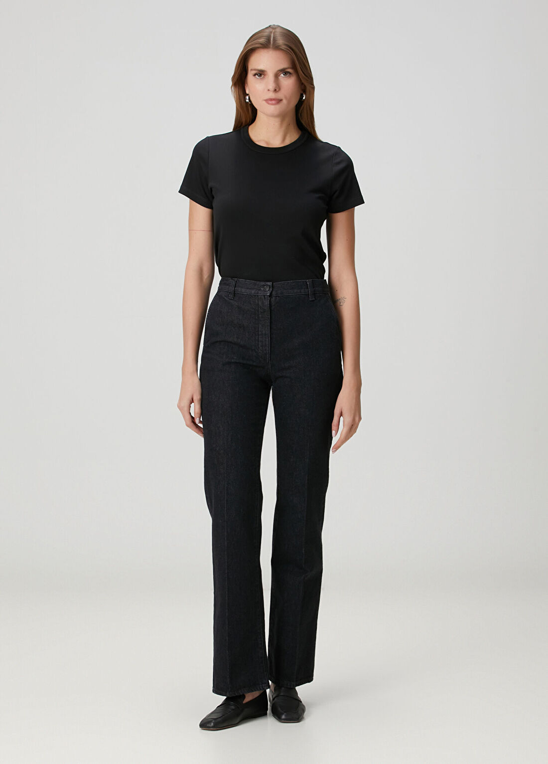The Row Vita Siyah Jean Pantolon