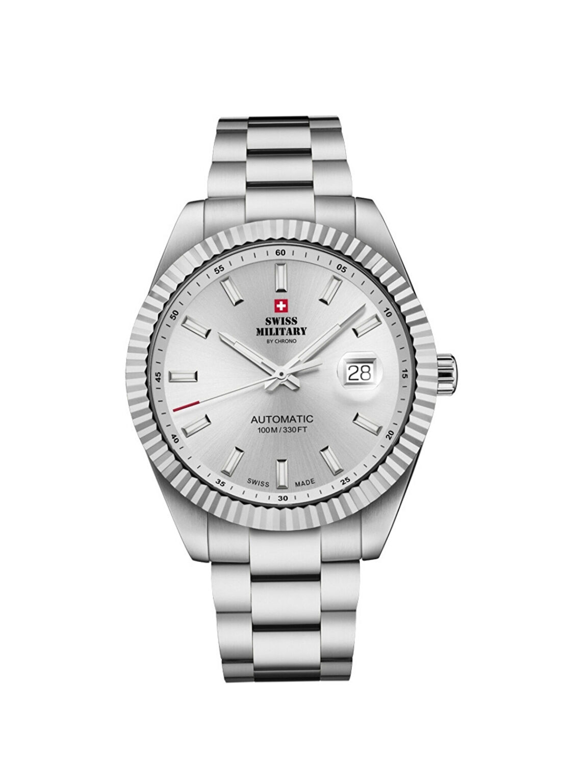 Swiss Military By Chrono SMA34110.02 Gümüş Çelik Erkek Kol Saati