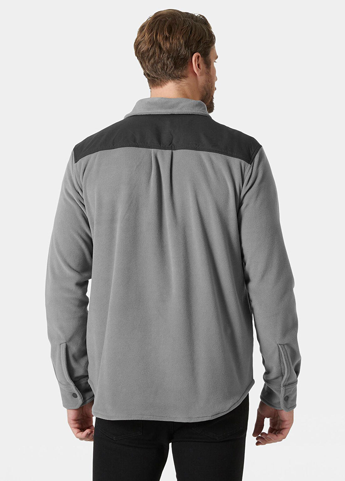 Helly Hansen Daybreaker Gri Erkek Polar Gömlek görsel 3