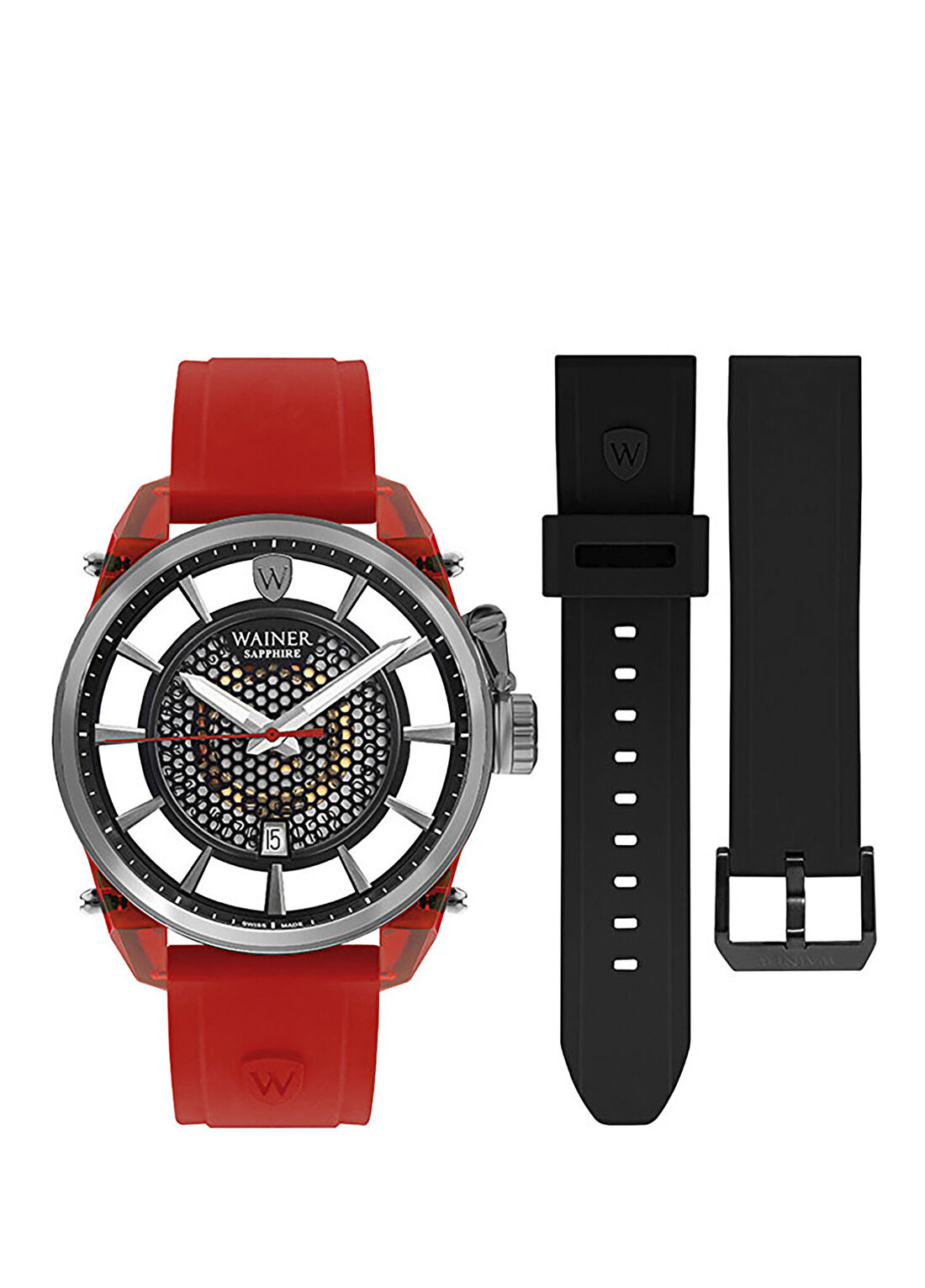 Wainer WA.11200-D Silikon Erkek Kol Saati