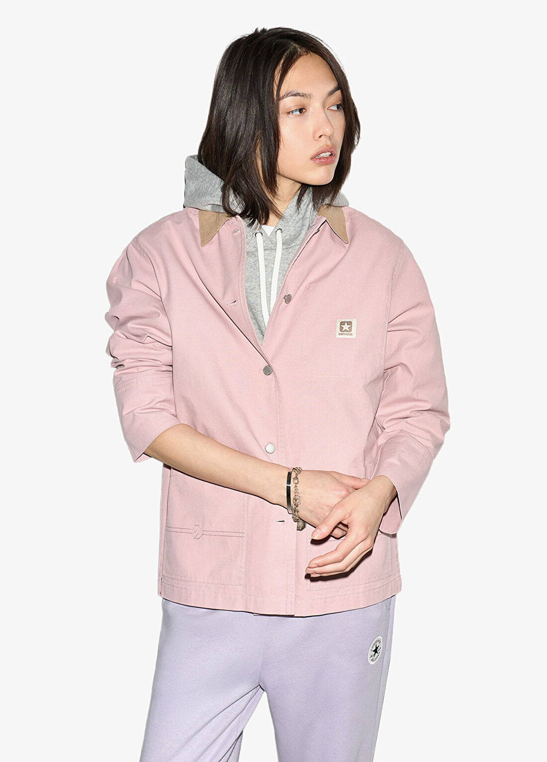 Converse Pembe Kadın Ceket
