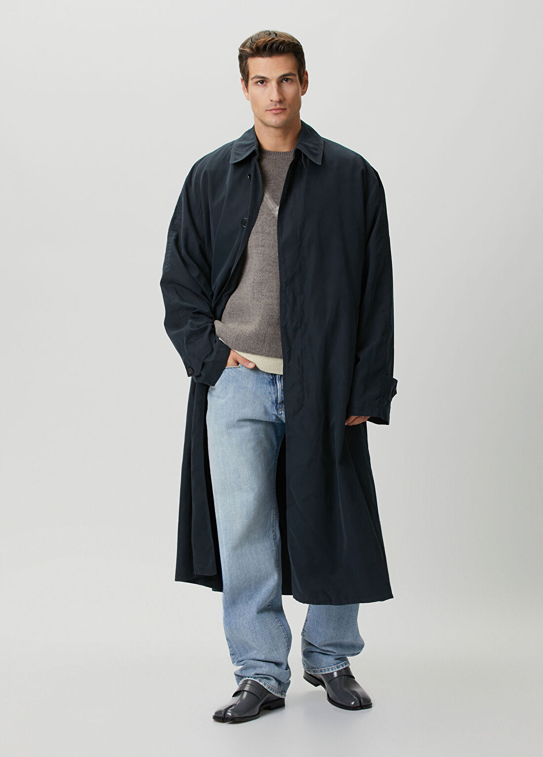 Maison Margiela Lacivert Pardösü görsel 2