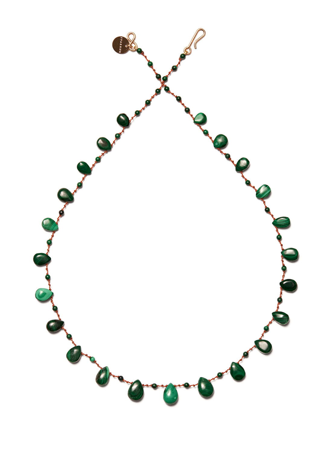 Ivarene Savannah DB Malachite Koyu Yeşil Kadın Kolye