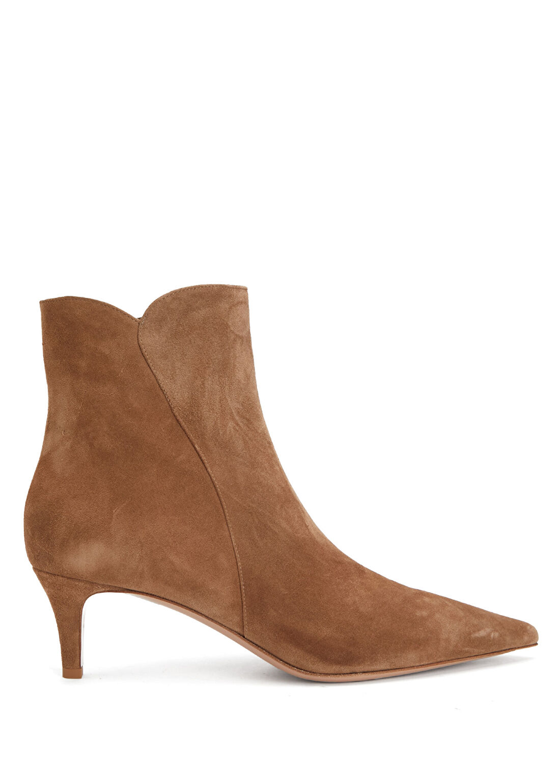 Gianvito Rossi Levy Camel Kadın Süet Bot