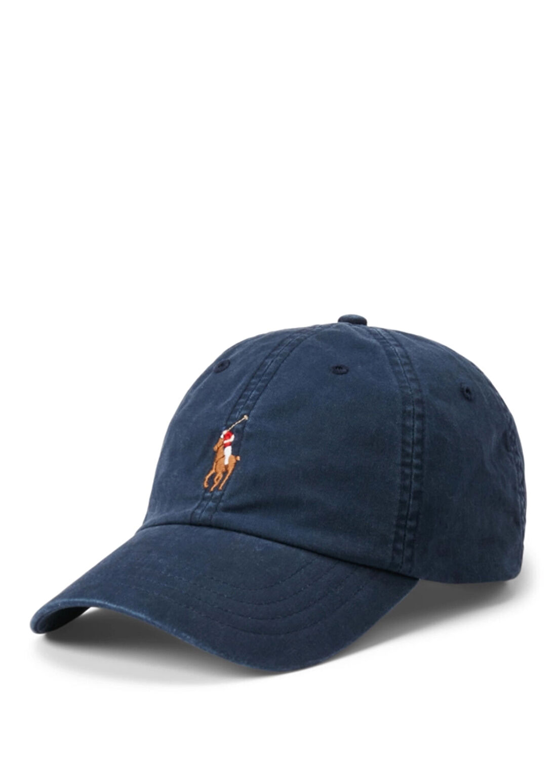 Polo Ralph Lauren Lacivert Logo Nakışlı Erkek Şapka