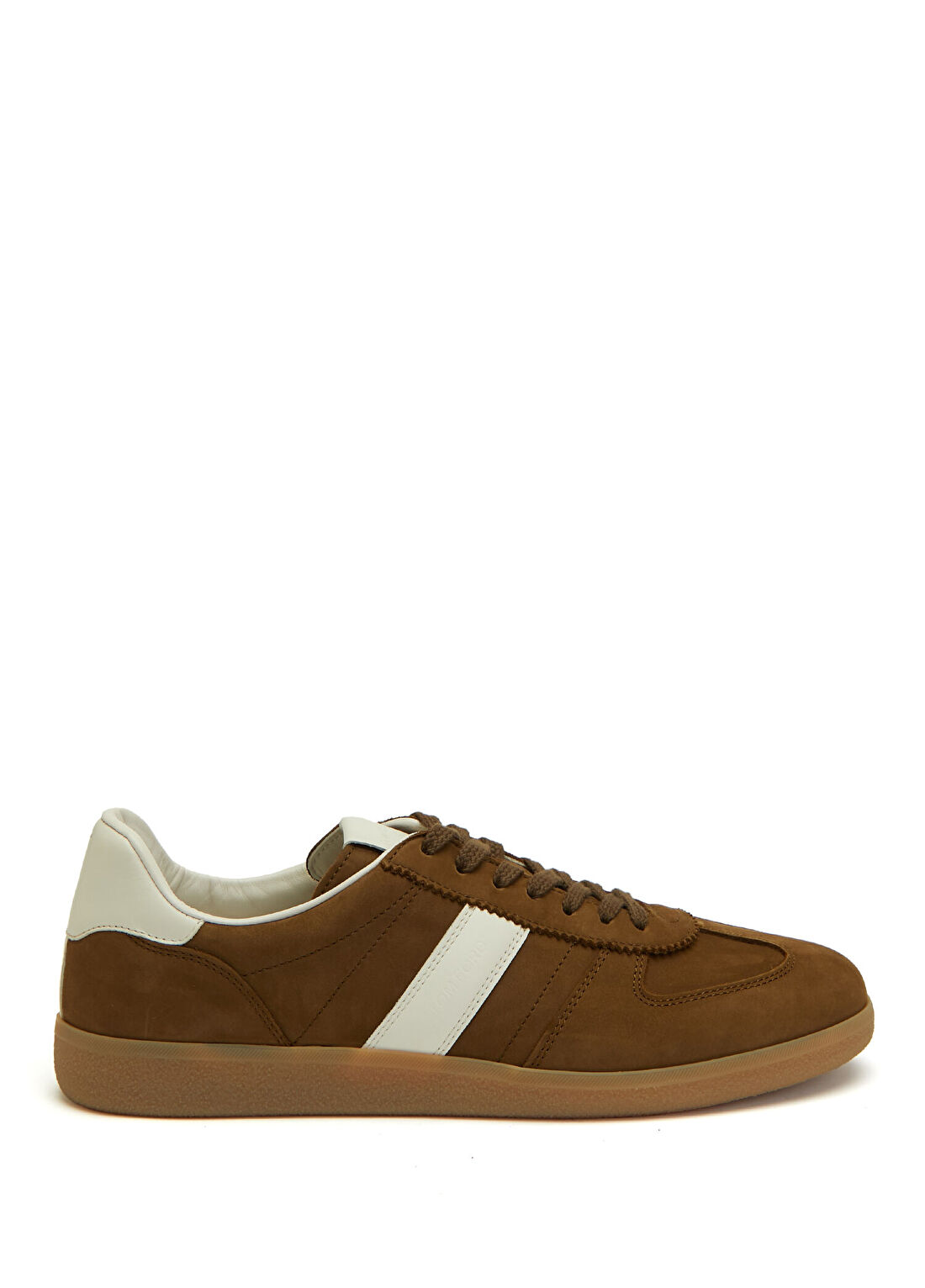 Tom Ford Terence Kahverengi Erkek Süet Sneaker