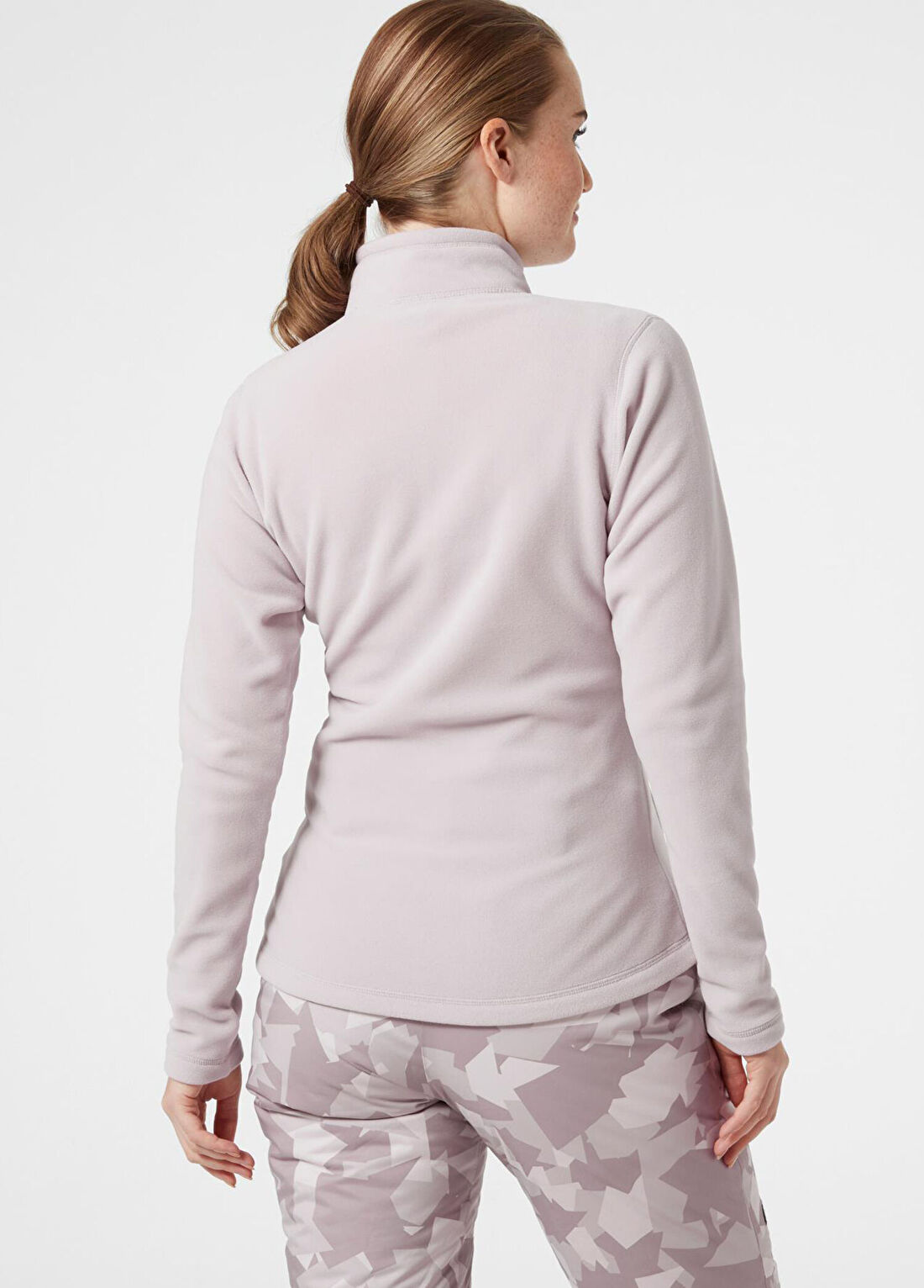 Helly Hansen W Fermuarlı Dusty Syrin Kadın Polar görsel 3