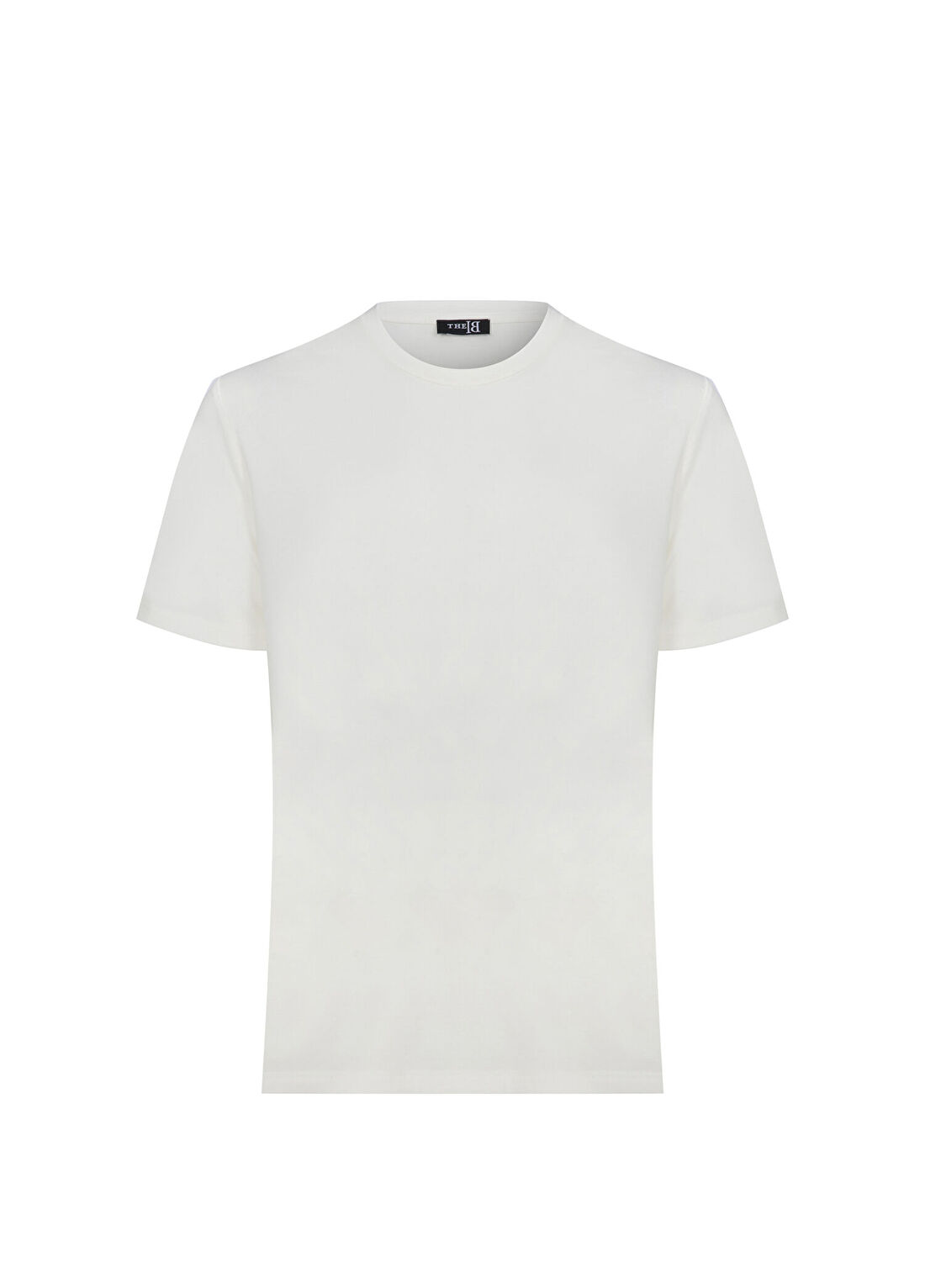 The B Seta Beyaz Kısa Kollu Erkek T-shirt