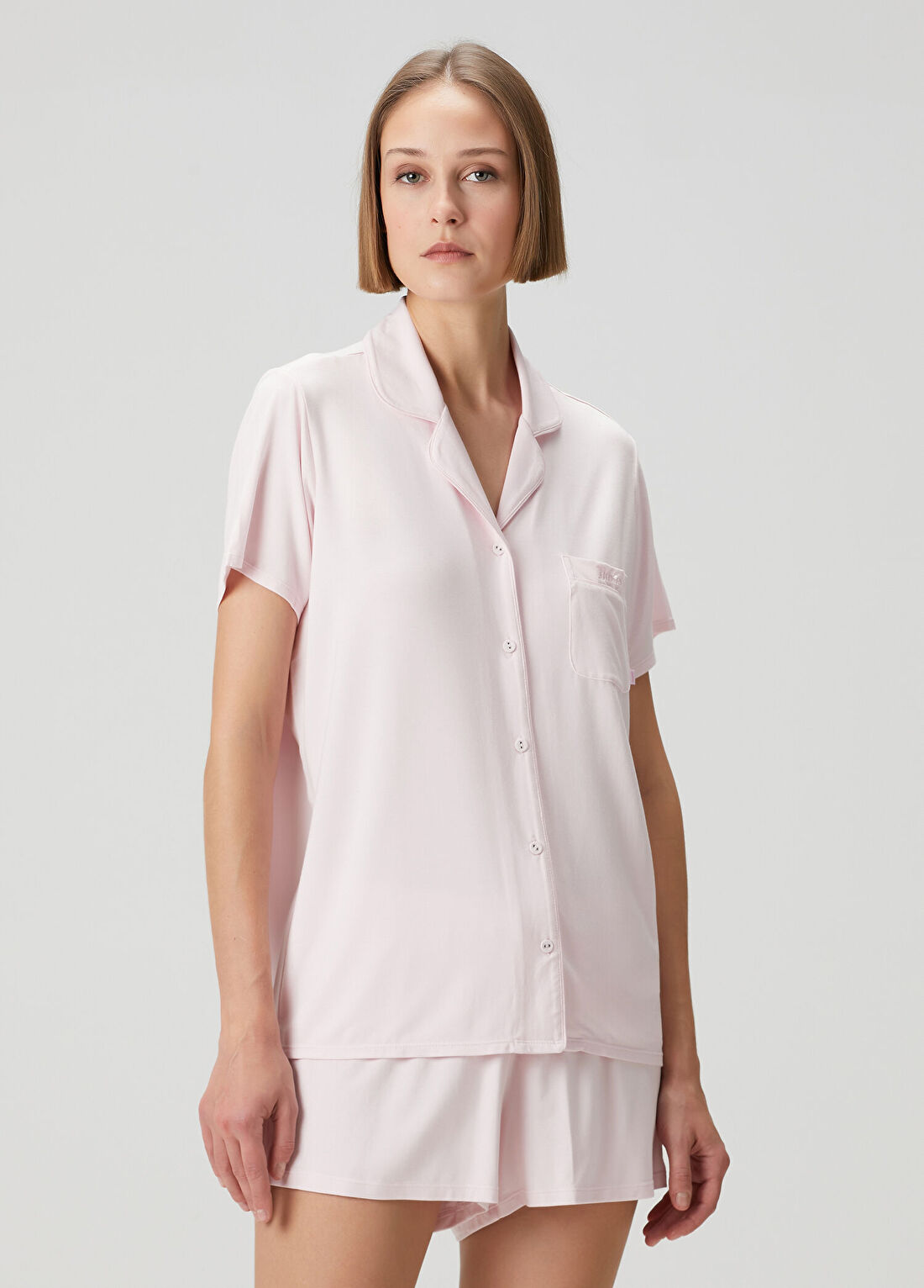 Skims Açık Pembe Pijama Takımı görsel 2