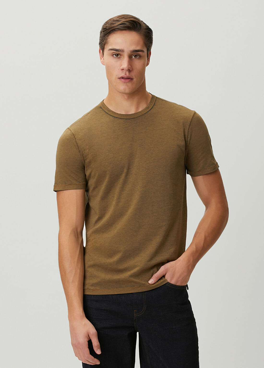 John Varvatos Bale Haki T-shirt