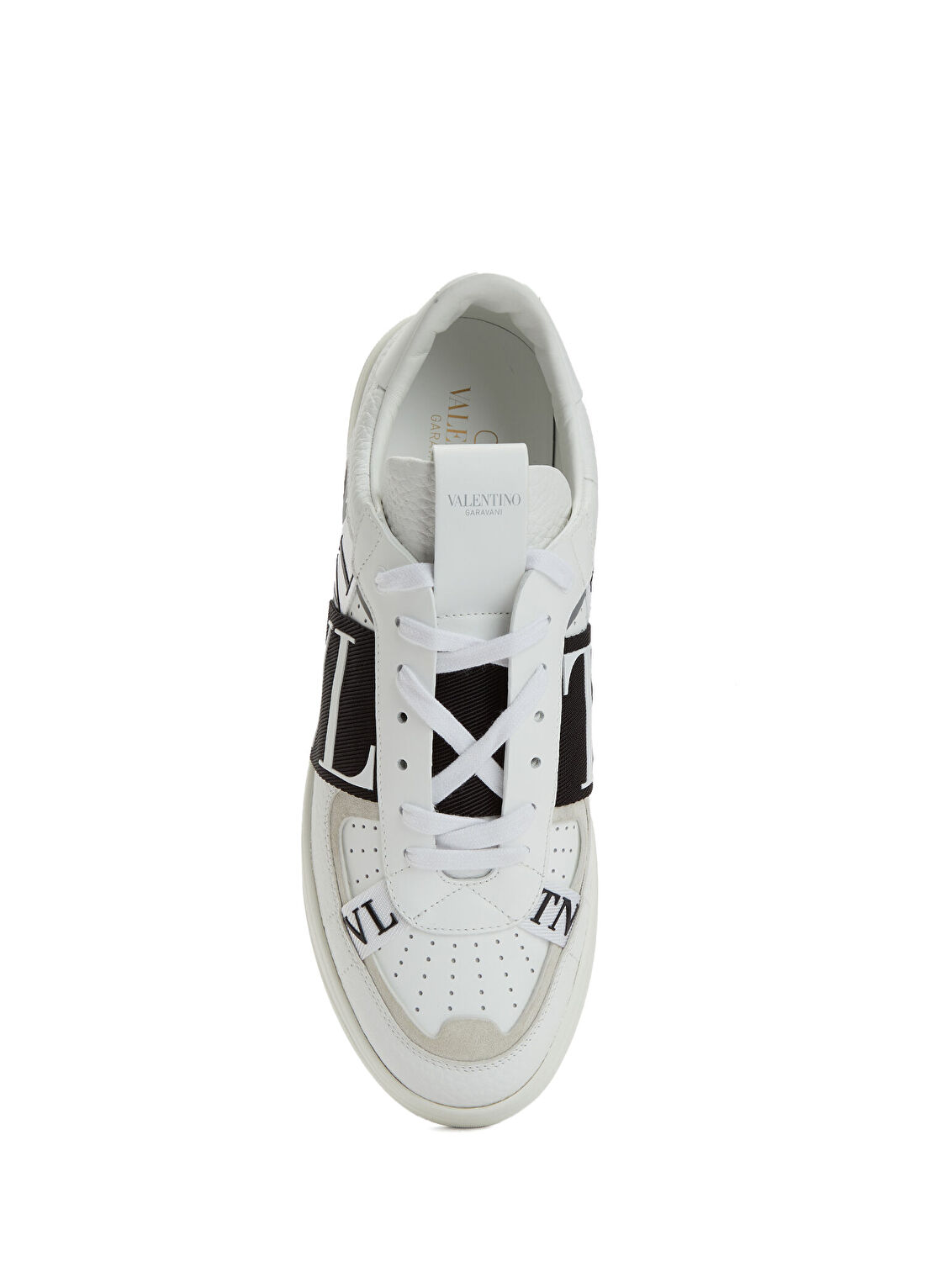 Valentino Garavani VL7N Siyah Beyaz Erkek Deri Sneaker görsel 4