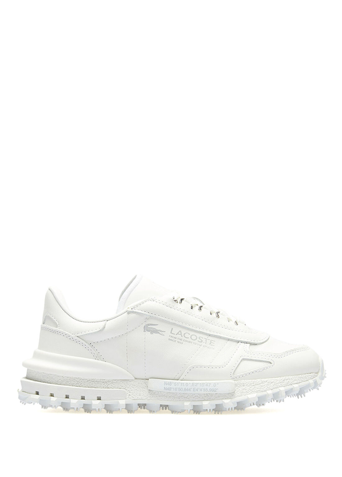 Lacoste Elite Active Beyaz Deri Kadın Sneaker