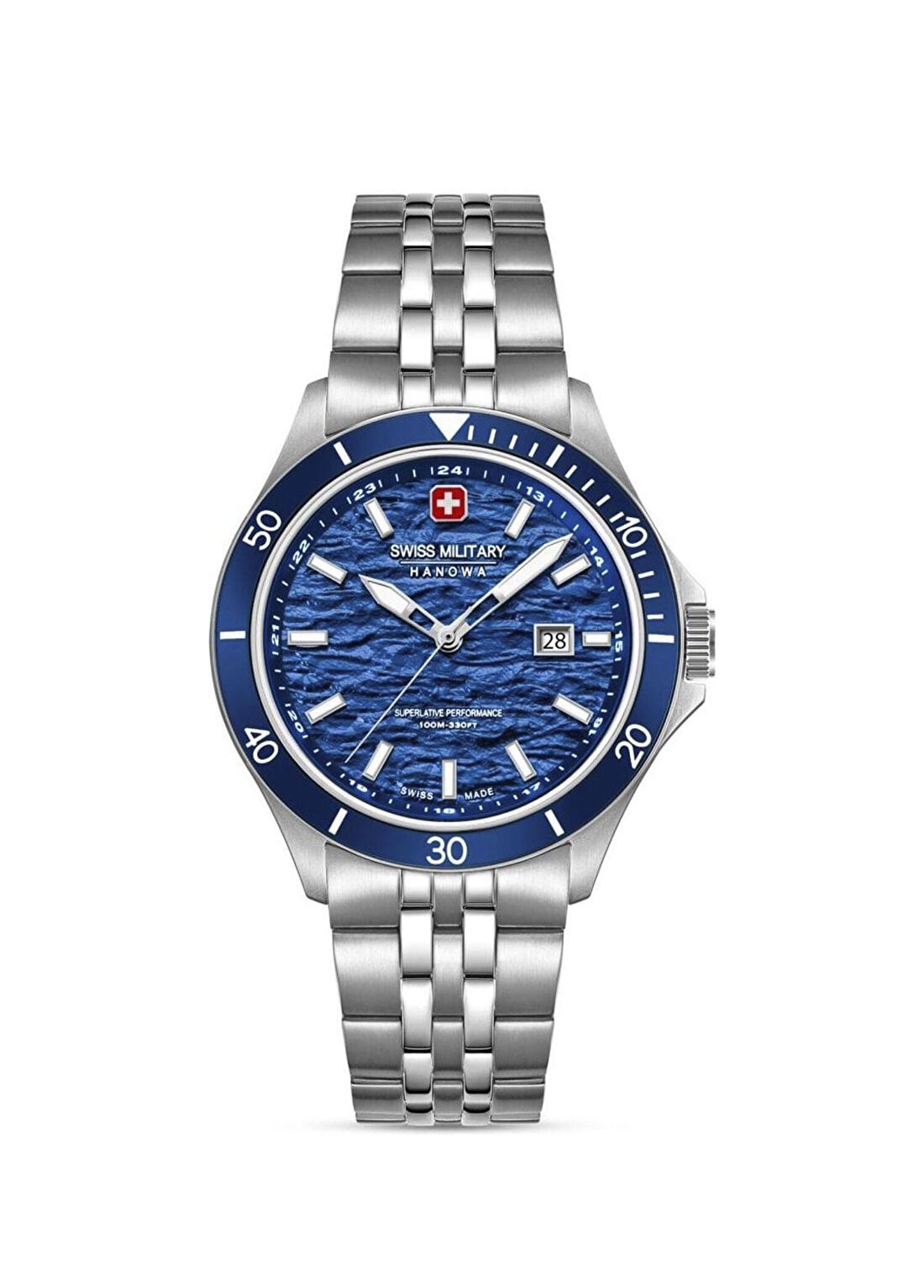 Swiss Military Hanowa SMWGH0006701 Gri Çelik Erkek Kol Saati