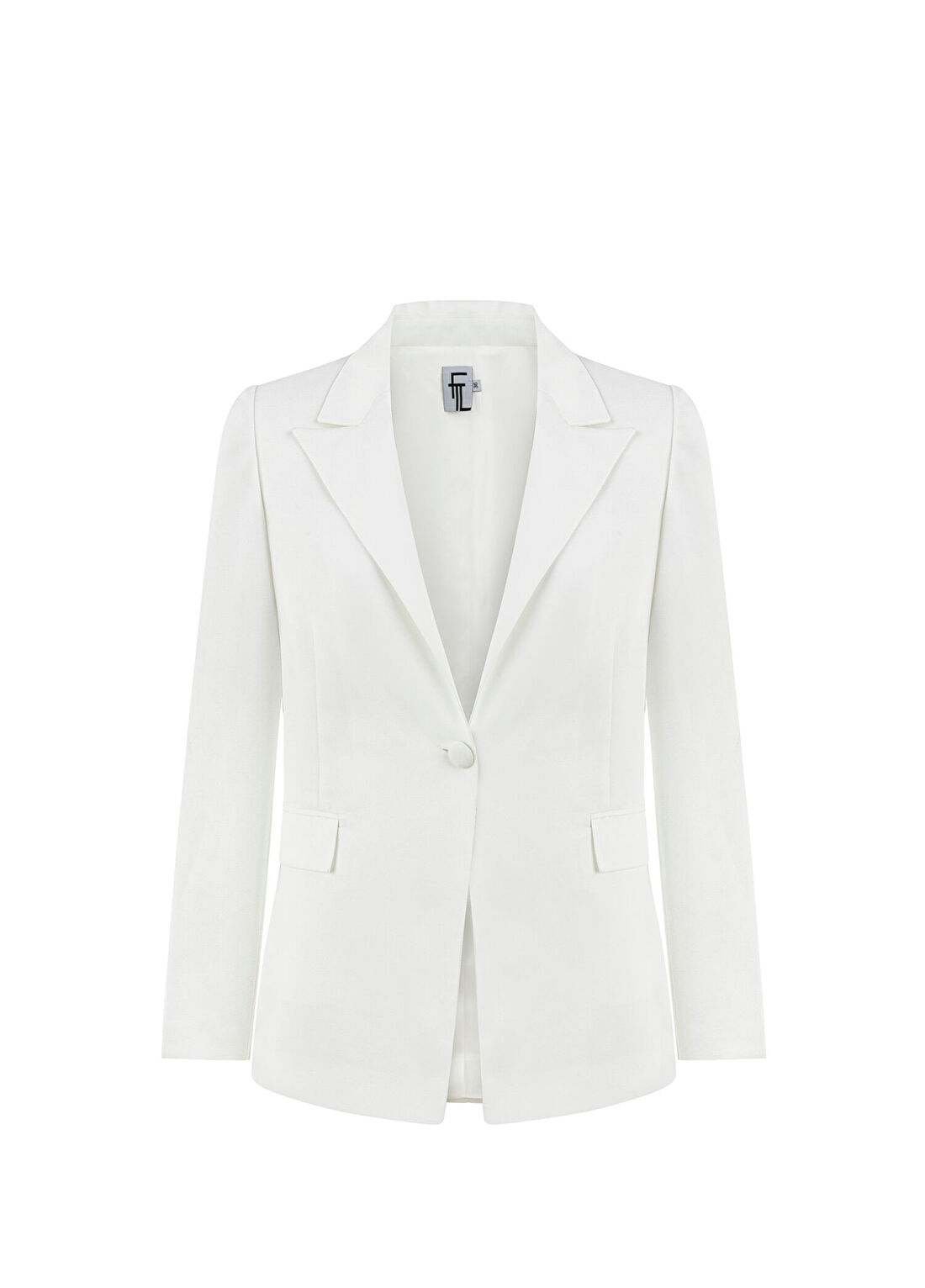 Feel The Lotus Julia White Kadın Blazer Ceket