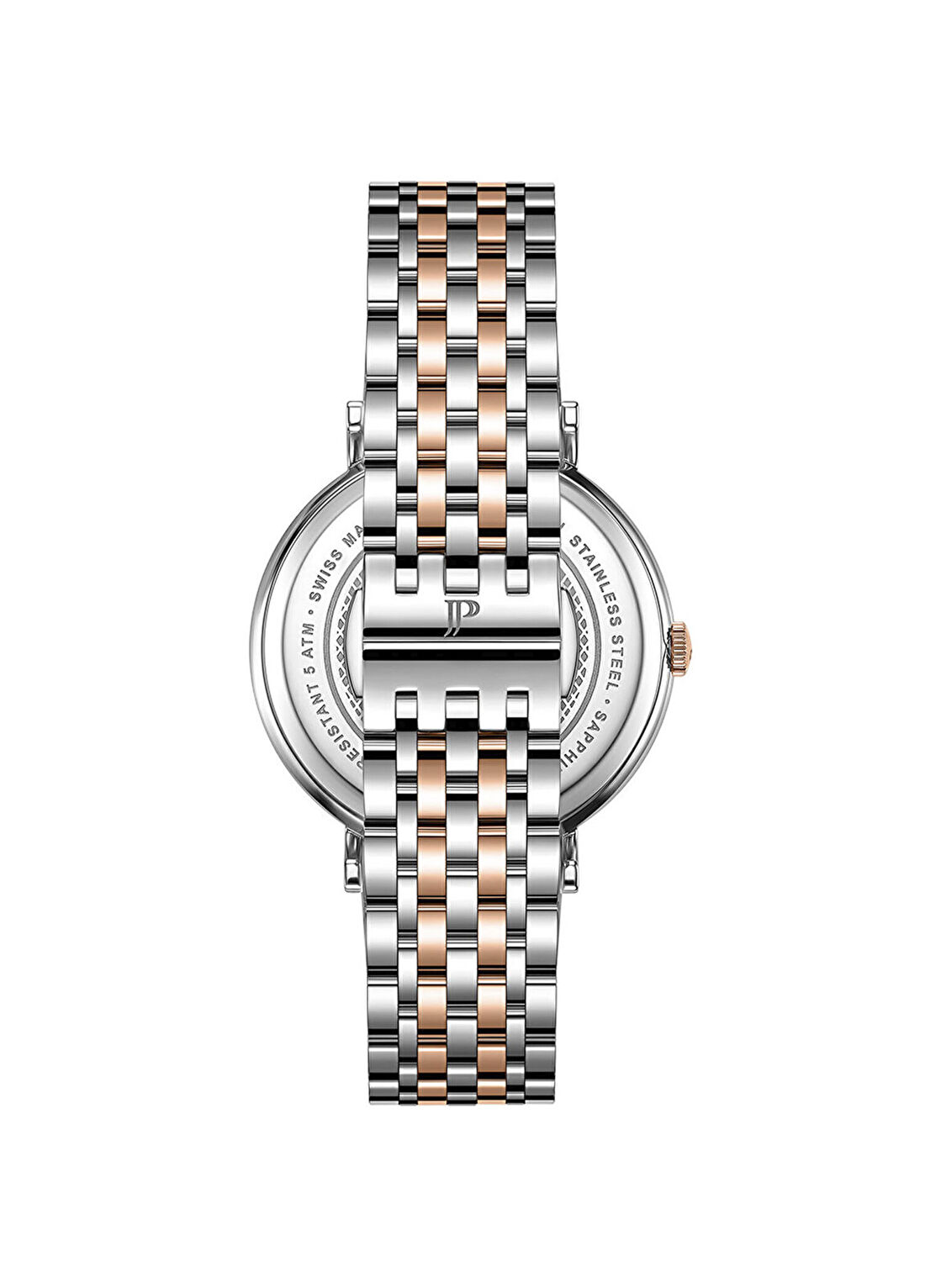Jacques Philippe JPQGS957328RG Metalik Gri Rose Gold Çelik Erkek Kol Saati görsel 4